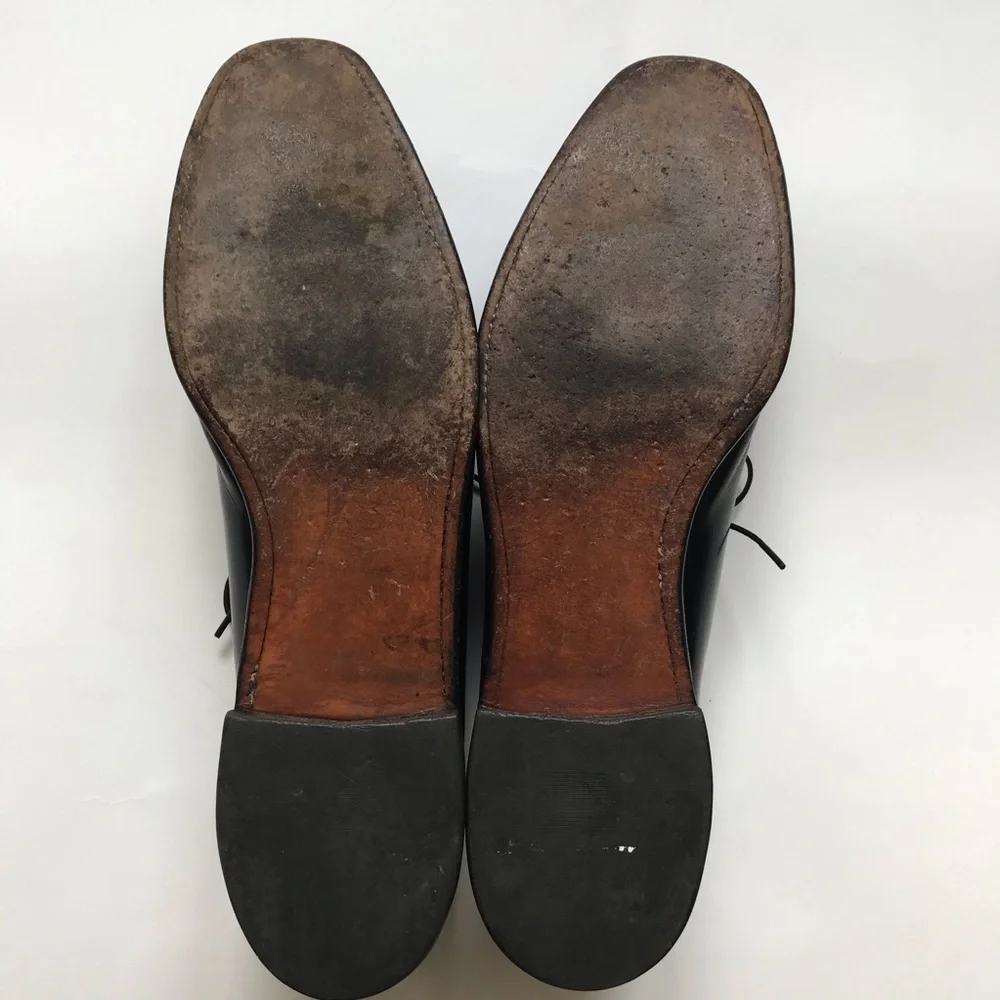 Allen Edmonds Belgium Black Leather Size 13 AAA